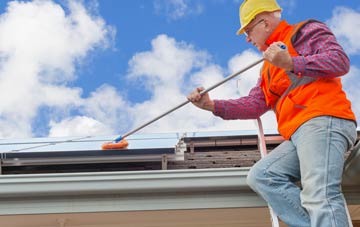 Fleetwood soft wash roof cleaning